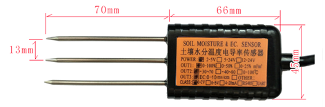 SE01-MS soil probe dimensions